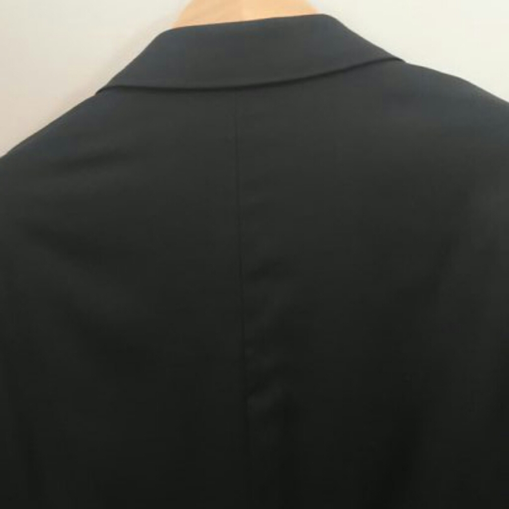Like New Jos. A. Bank Solid Navy Blue Wool Traveler Suit 44R - Picture 3 of 11